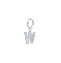 Load image into Gallery viewer, Sanya Initial Charm Silver Stainless Steel
