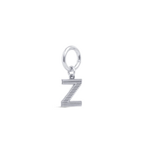Load image into Gallery viewer, Sanya Initial Charm Silver Stainless Steel
