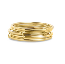 Load image into Gallery viewer, Rory 5 pcs Stacked Bangle Bracelet Stainless Steel
