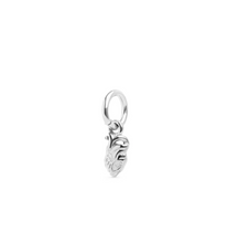 Load image into Gallery viewer, Zeo Anatomical Heart Charm Stainless Steel
