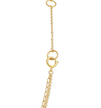 Load image into Gallery viewer, Onyx Layered Chain Necklace Stainless Steel
