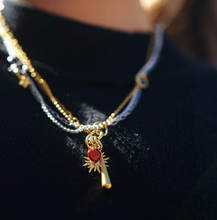 Load image into Gallery viewer, Sol Sunburst Charm Stainless Steel
