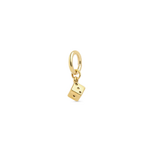 Load image into Gallery viewer, Lainey Dice Charm Stainless Steel
