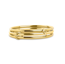 Load image into Gallery viewer, Rory 3 pcs Stacked Bangle Bracelet Stainless Steel
