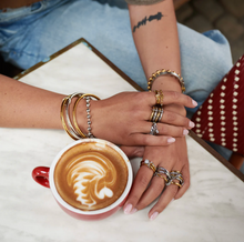 Load image into Gallery viewer, Rory 3 pcs Stacked Bangle Bracelet Stainless Steel
