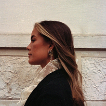 Load image into Gallery viewer, Kate Chain Hoop Earrings Stainless Steel
