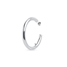 Load image into Gallery viewer, Peg Sleek Hoop Stud Earrings
