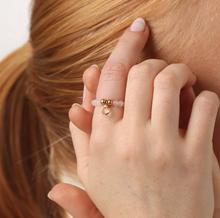 Load image into Gallery viewer, Hope Stone Ring Stainless Steel
