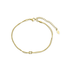 Load image into Gallery viewer, Mio Knot Chain Bracelet Stainless Steel
