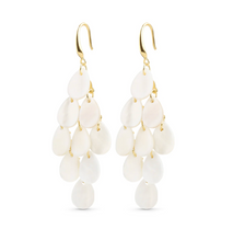 Load image into Gallery viewer, Candela Teardrop Shell Earrings

