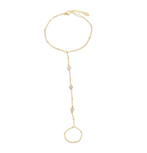 Load image into Gallery viewer, Ioana Crystal Armlet Stainless Steel
