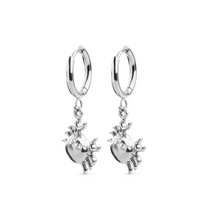 Load image into Gallery viewer, Clea Crab Earrings Stainless Steel
