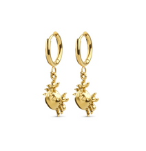Load image into Gallery viewer, Clea Crab Earrings Stainless Steel
