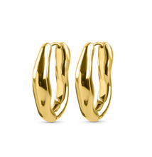 Load image into Gallery viewer, Blanka Hoop Earrings Stainless Steel
