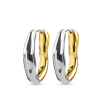 Load image into Gallery viewer, Blanka Hoop Earrings Stainless Steel
