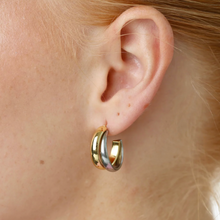 Load image into Gallery viewer, Emmie Duo Stud Earrings Stainless Steel
