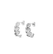 Load image into Gallery viewer, Greta Organic Stud Earrings Stainless Steel
