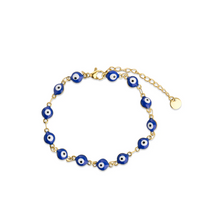 Load image into Gallery viewer, Uma Evil Eye Bracelet Stainless Steel
