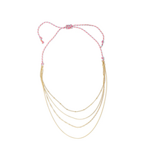Load image into Gallery viewer, Dagny Layered Chain Necklace Stainless Steel
