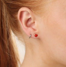 Load image into Gallery viewer, Ester Heart Earrings Stainless Steel
