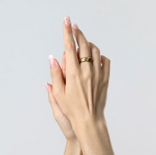 Load image into Gallery viewer, Alvy Twist Ring Stainless Steel
