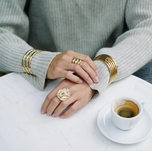 Load image into Gallery viewer, Daga Triple Ring Stainless Steel
