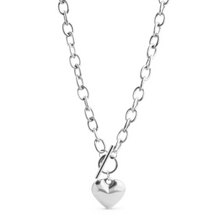 Load image into Gallery viewer, Myra Heart Necklace Stainless Steel
