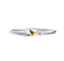 Load image into Gallery viewer, Tuva Heart Bracelet Stainless Steel
