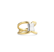 Load image into Gallery viewer, Enya Mixed Metal Ring Stainless Steel
