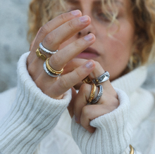 Load image into Gallery viewer, Alessia Bubble Ring Stainless Steel

