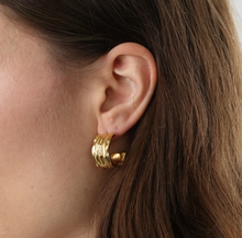 Load image into Gallery viewer, Magela Organic Earrings Stainless Steel
