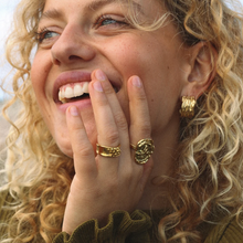 Load image into Gallery viewer, Magela Organic Earrings Stainless Steel
