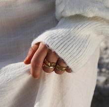 Load image into Gallery viewer, Gulli Organic Ring Stainless Steel
