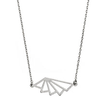 Load image into Gallery viewer, Geometric Fan Necklace
