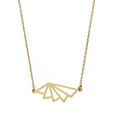 Load image into Gallery viewer, Geometric Fan Necklace
