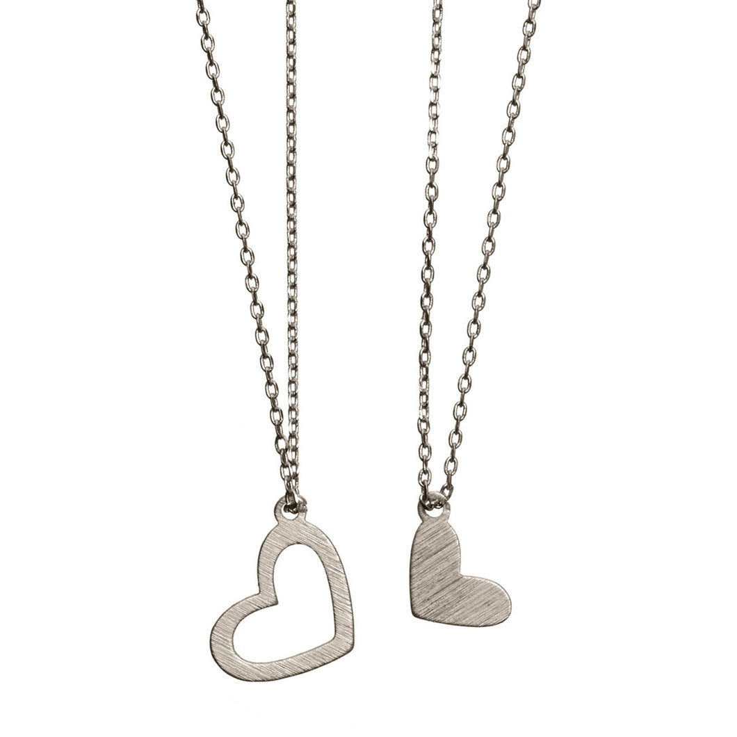 Big & Small Heart Necklaces