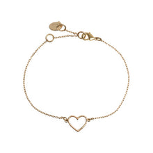 Load image into Gallery viewer, Heart Outlined Bracelet
