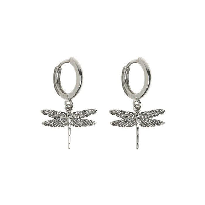 Dragonfly Small Hoop Earrings