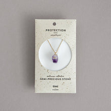 Load image into Gallery viewer, Amethyst Semi Precious Necklace
