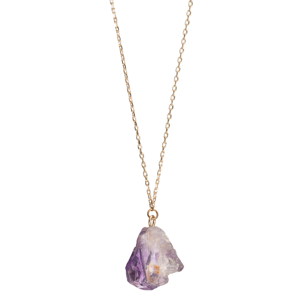 Amethyst Semi Precious Necklace