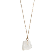 Load image into Gallery viewer, Clear Quartz Semi Precious Necklace
