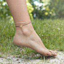 Load image into Gallery viewer, Starfish Hemp Anklet
