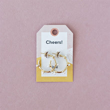 Load image into Gallery viewer, Big Hoops with Pearl Studs Earrings
