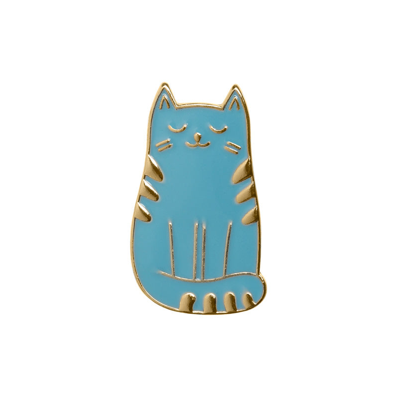 Blue Cat Pin