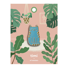 Load image into Gallery viewer, Blue Cat Pin

