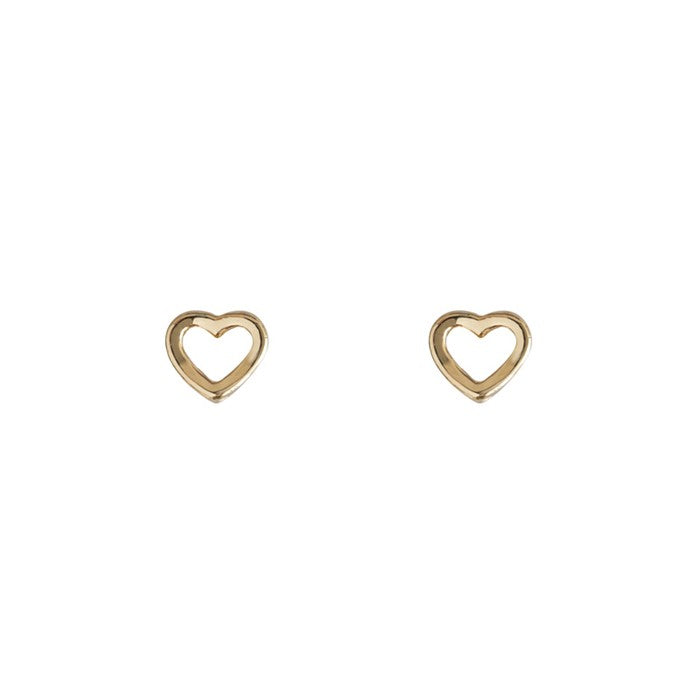 Heart Outline Earrings