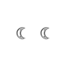 Load image into Gallery viewer, Moon Outline Earrings
