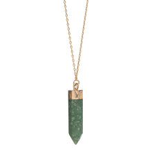 Load image into Gallery viewer, Green Gemstone Necklace
