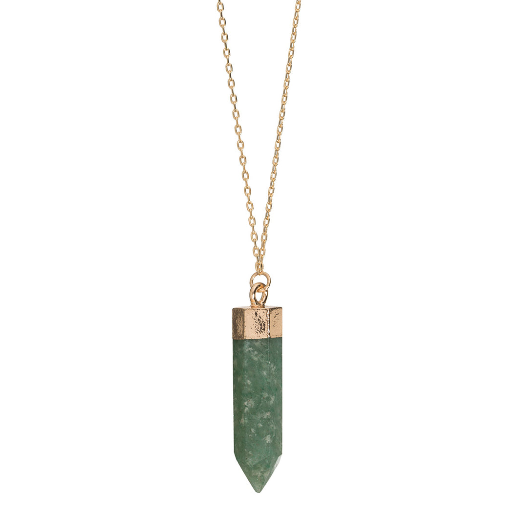Green Gemstone Necklace