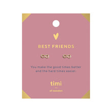 Load image into Gallery viewer, Best Friends Infinity Earrings
